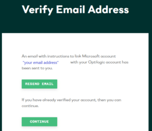 Microsoft Email Verification