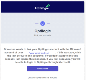 Optilogic Link Account
