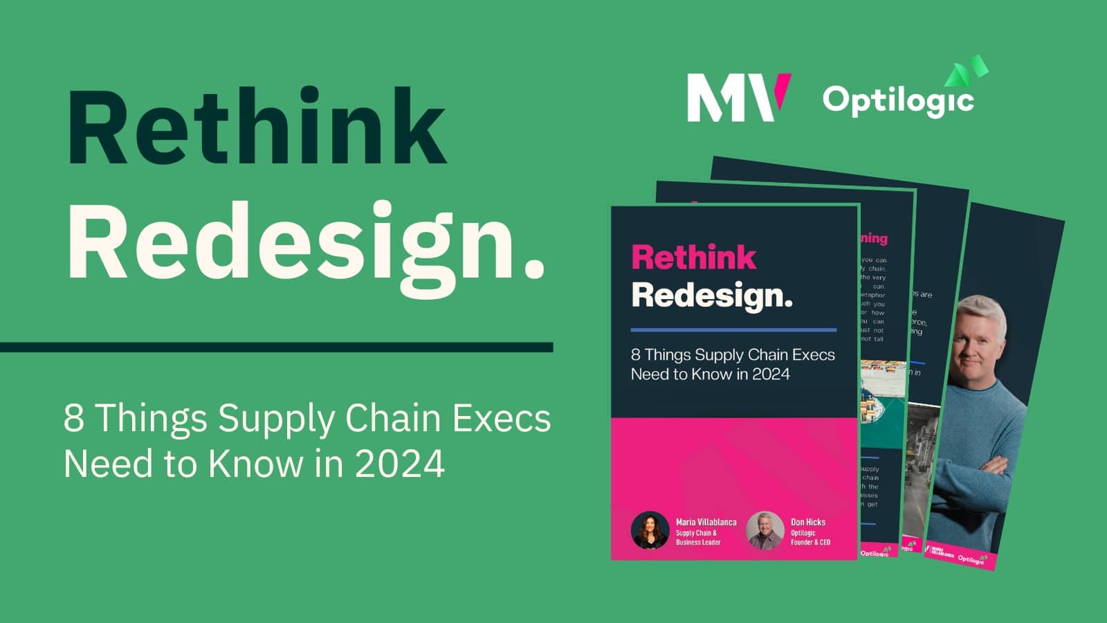 Rethink Redesign 8 Things Supply Chain Execs Need to Know in 2024