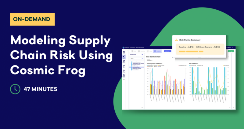 Thumbnail-Modeling Supply Chain Risk Using Cosmic Frog